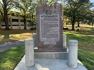Ten Commandments Monument (Little Rock, Arkansas).jpg