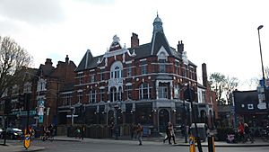 The Half Moon Hotel in Herne Hill, London (April 2017)