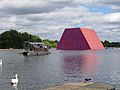 The Serpentine with "The Mastaba" massive temporary sculpture (geograph 5815020)