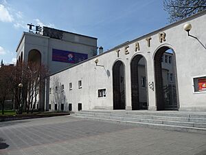 Theatre in Gniezno.April 2011