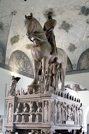 Tomb of Barnabò Visconti - Museo d'arte antica -Milan 2014