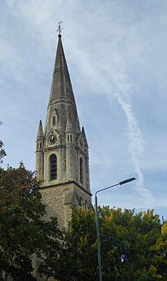Tower of St John the Evangelists' Church, Bexley