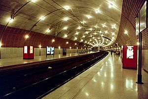 Train station, Monaco