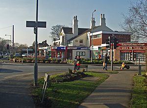 Welton Road's junction with Elloughton Road, Brough - geograph.org.uk - 692105.jpg