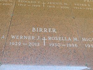 Werner Birrer grave
