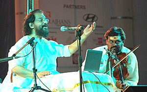 With Yesudas sir