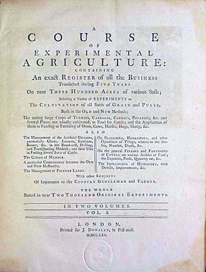 Young, Arthur – Course of experimental agriculture, 1770 – BEIC 8896095