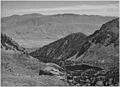 "Owens Valley from Sawmill Pass, Kings River Canyon (Proposed as a national park)," California, 1936., ca. 1936 - NARA - 519935