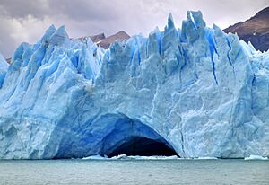 153 - Glacier Perito Moreno - Grotte glaciaire - Janvier 2010