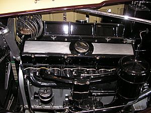 1931Cadillac370AcoupeV12-engine