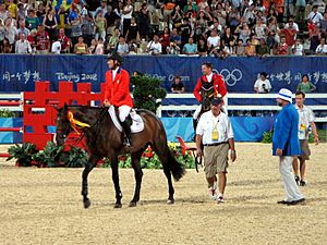 2008 Olympic Games Equestrian Game Day Celemony