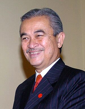 Abdullah Ahmad Badawi at the XIVth Non-Aligned Movement Summit at Havana, Cuba on September 16, 2006.jpg