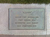 Albany Historical Marker
