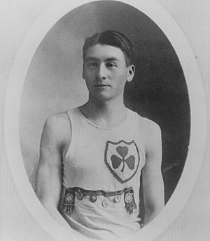 Portrait of Alex Decoteau as a representative of Alberta for the 1912 Olympic Games.