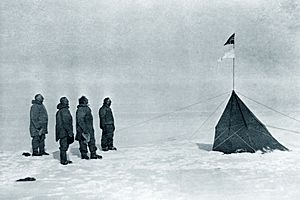 At the South Pole, December 1911