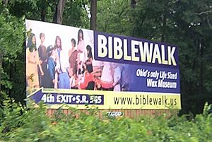 BIBLEWALK billboard outside of Mansfield.jpg