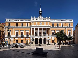Badajoz, Plaza de España, Palacio Municipal 130-1