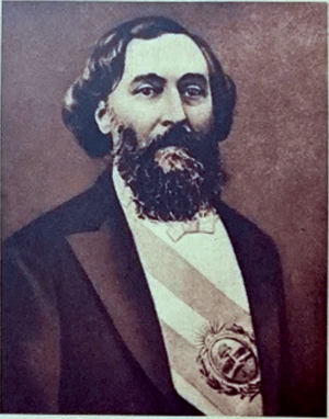 Bartolome mitre banda presidencial
