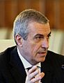 Călin Popescu-Tăriceanu at a government meeting (cropped)