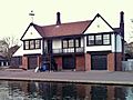 Cambridge boathouses - Trinity Hall