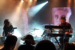 Carpenter Brut, live performance, Hamburg 2018
