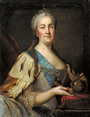 Catherine II by Sablukov