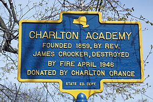 Charlton Academy marker