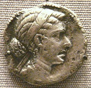 Cleopatra VII tetradrachm Ascalon mint