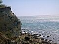 Cliff face, Binnel Bay - geograph.org.uk - 389142