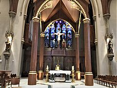 Closeup, Cathedral of St. John the Baptist (Paterson, New Jersey)