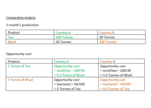 Comparative Advantage Example