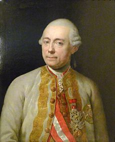 Count Franz Moritz von Lacy (oil on canvas portrait HGM)