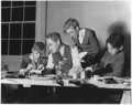 Crafts class with Federal Arts Project instruction Works Progress Administration USA 1935