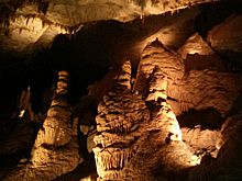 Cumberland Caverns - Three Chessmen.JPG