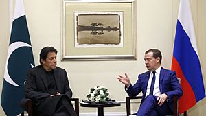 Dmitry Medvedev’s meeting with Prime Minister of Pakistan Imran Khan