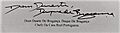 Dom Duarte Duque de Bragança signature (2)