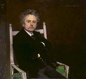 Eilif Peterssen-Edvard Grieg 1891