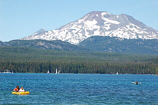 Elk Lake and South Sister, Oregon