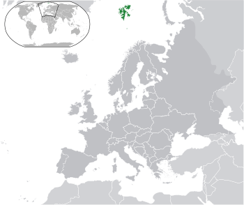 Location of Svalbard
