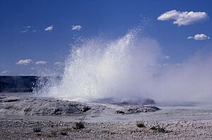 Fountain geyser