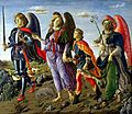 Francesco Botticini - I tre Arcangeli e Tobias