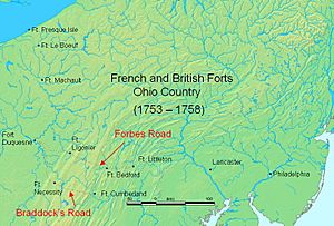 French British Forts 1753 1758