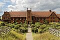 Garden parterre Old Palace Hatfield House Hertfordshire England