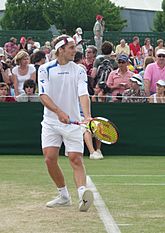 Gaston Gaudio Wimbledon Championships June 29, 2006 crop