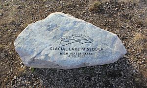 Glacial lake missoula