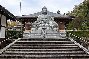 Gotanjyō-ji, Main Hall and Great Buddha 01