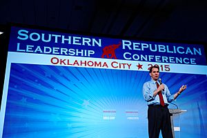 Governor Scott Walker of Wisconsin at Southern Republican Leadership Conference in Oklahoma City, OK May 2015 by Michael Vadon 06