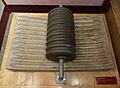 Granite Roller and Granite Base of a Conche