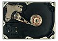 Hard disk dismantled