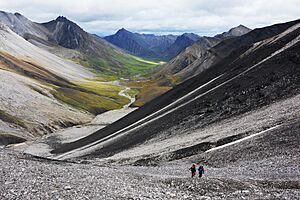 Hiking in Gates of the Arctic National Park